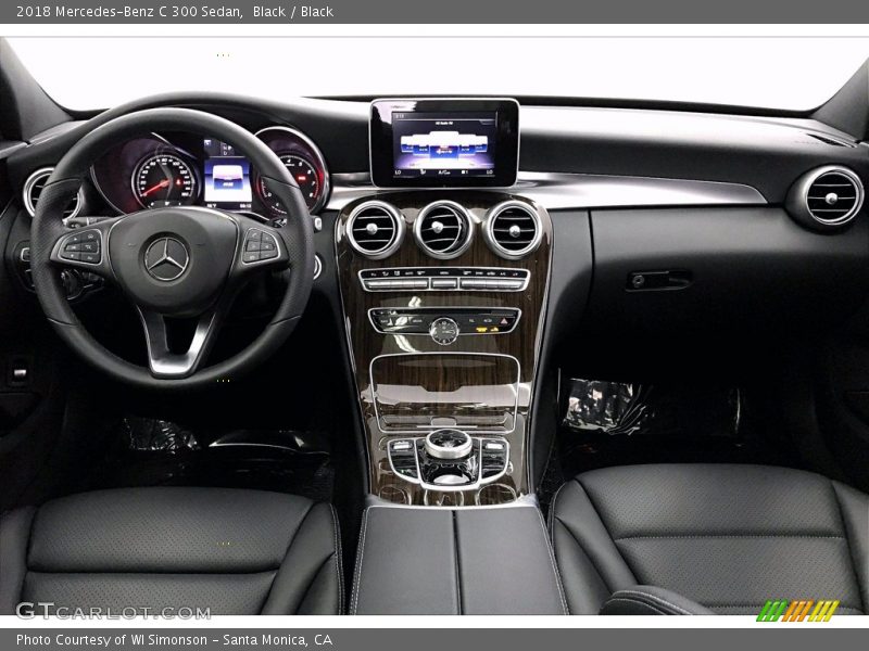 Black / Black 2018 Mercedes-Benz C 300 Sedan