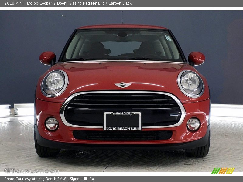 Blazing Red Metallic / Carbon Black 2018 Mini Hardtop Cooper 2 Door