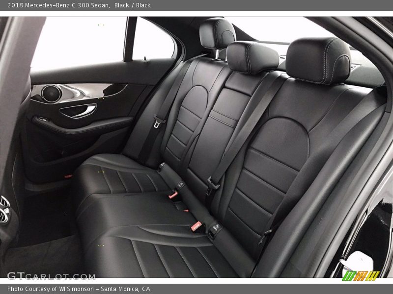 Black / Black 2018 Mercedes-Benz C 300 Sedan