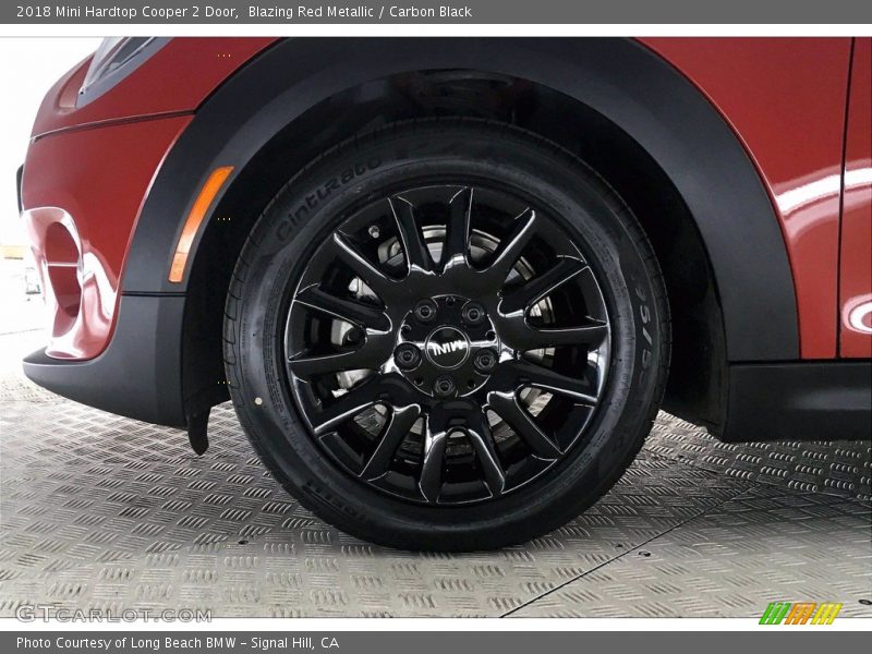 Blazing Red Metallic / Carbon Black 2018 Mini Hardtop Cooper 2 Door