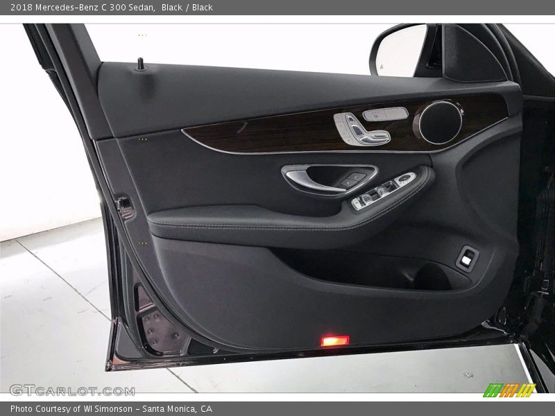 Black / Black 2018 Mercedes-Benz C 300 Sedan