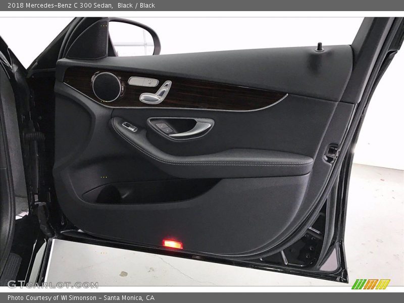 Black / Black 2018 Mercedes-Benz C 300 Sedan
