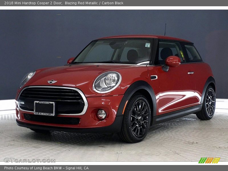 Blazing Red Metallic / Carbon Black 2018 Mini Hardtop Cooper 2 Door