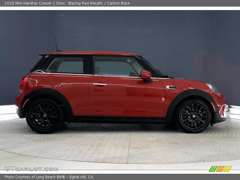 Blazing Red Metallic / Carbon Black 2018 Mini Hardtop Cooper 2 Door