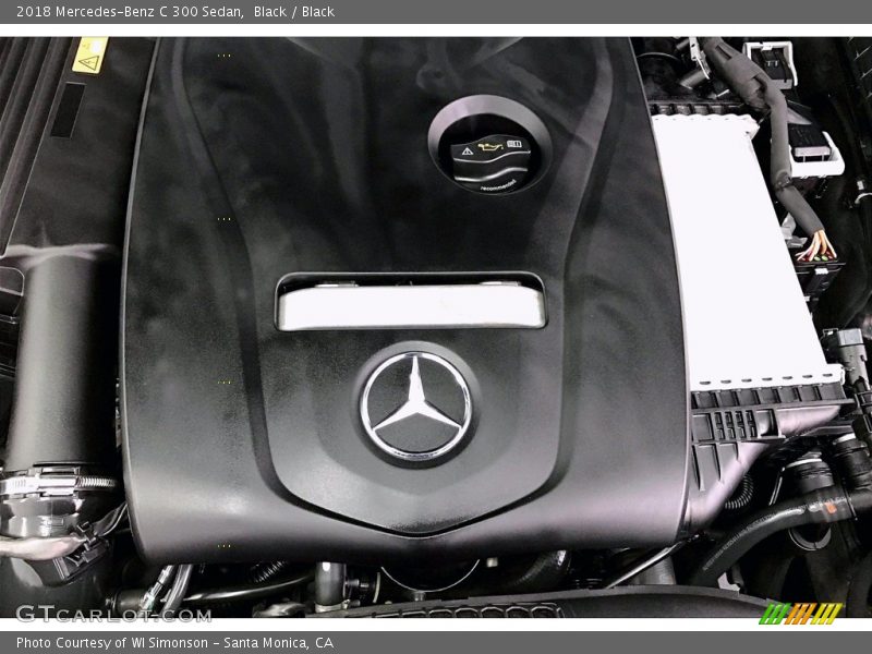 Black / Black 2018 Mercedes-Benz C 300 Sedan