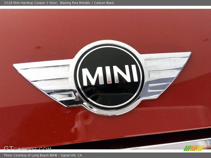 Blazing Red Metallic / Carbon Black 2018 Mini Hardtop Cooper 2 Door