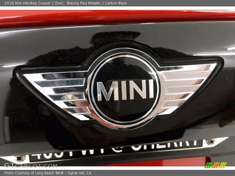 Blazing Red Metallic / Carbon Black 2018 Mini Hardtop Cooper 2 Door