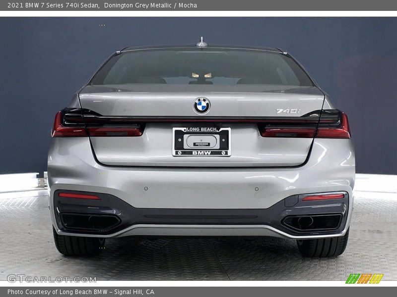 Donington Grey Metallic / Mocha 2021 BMW 7 Series 740i Sedan