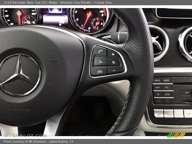 Mountain Grey Metallic / Crystal Grey 2018 Mercedes-Benz GLA 250 4Matic