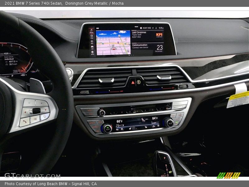 Donington Grey Metallic / Mocha 2021 BMW 7 Series 740i Sedan