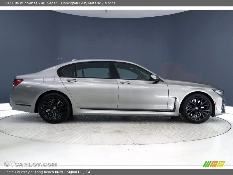 Donington Grey Metallic / Mocha 2021 BMW 7 Series 740i Sedan