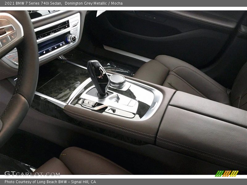 Donington Grey Metallic / Mocha 2021 BMW 7 Series 740i Sedan