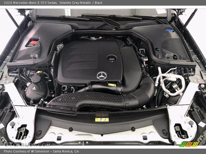 Selenite Grey Metallic / Black 2020 Mercedes-Benz E 350 Sedan