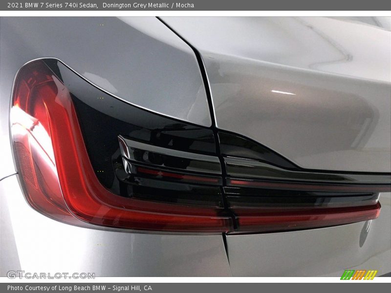 Donington Grey Metallic / Mocha 2021 BMW 7 Series 740i Sedan