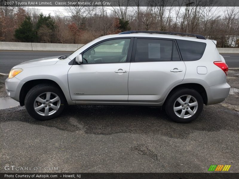 Classic Silver Metallic / Ash Gray 2007 Toyota RAV4 Limited