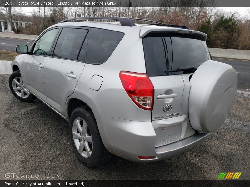 Classic Silver Metallic / Ash Gray 2007 Toyota RAV4 Limited
