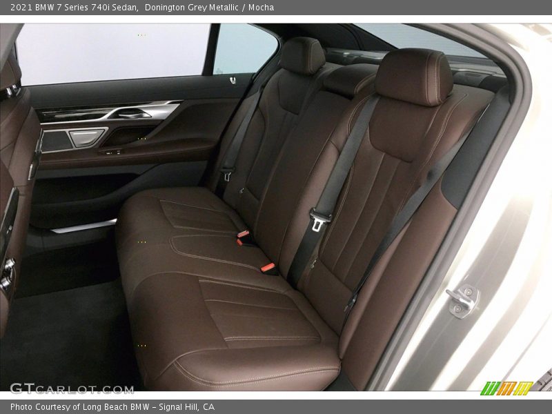 Donington Grey Metallic / Mocha 2021 BMW 7 Series 740i Sedan