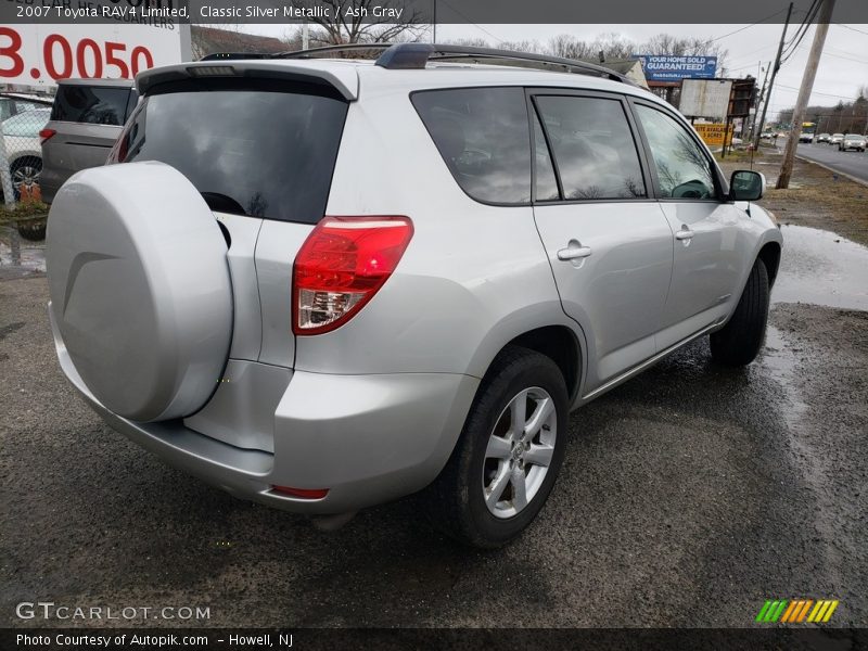 Classic Silver Metallic / Ash Gray 2007 Toyota RAV4 Limited