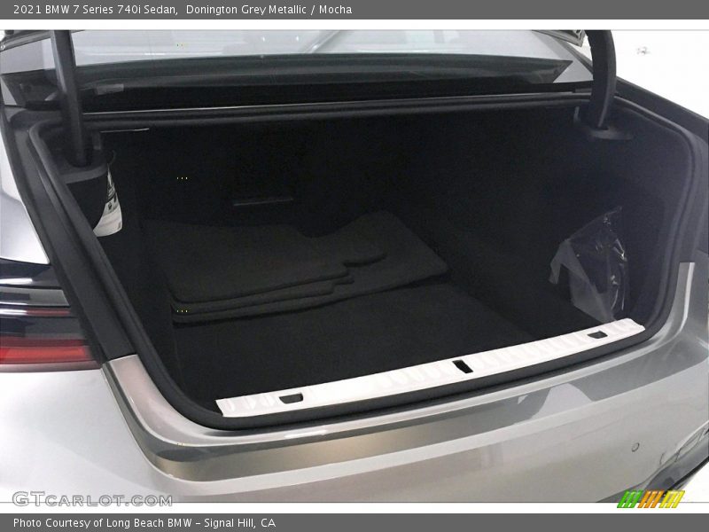 Donington Grey Metallic / Mocha 2021 BMW 7 Series 740i Sedan