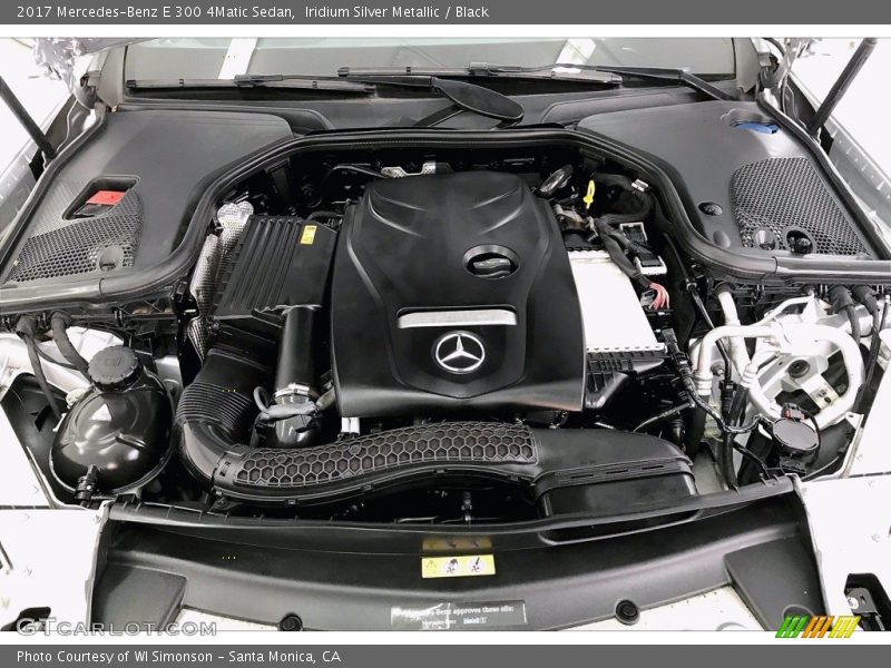  2017 E 300 4Matic Sedan Engine - 2.0 Liter Turbocharged DOHC 16-Valve 4 Cylinder