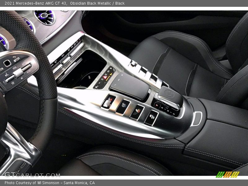 Controls of 2021 AMG GT 43
