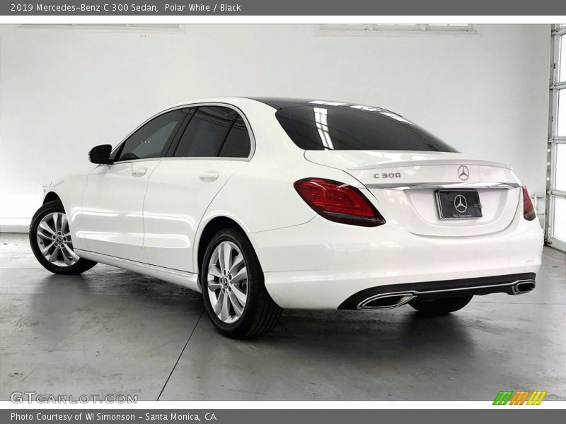 Polar White / Black 2019 Mercedes-Benz C 300 Sedan