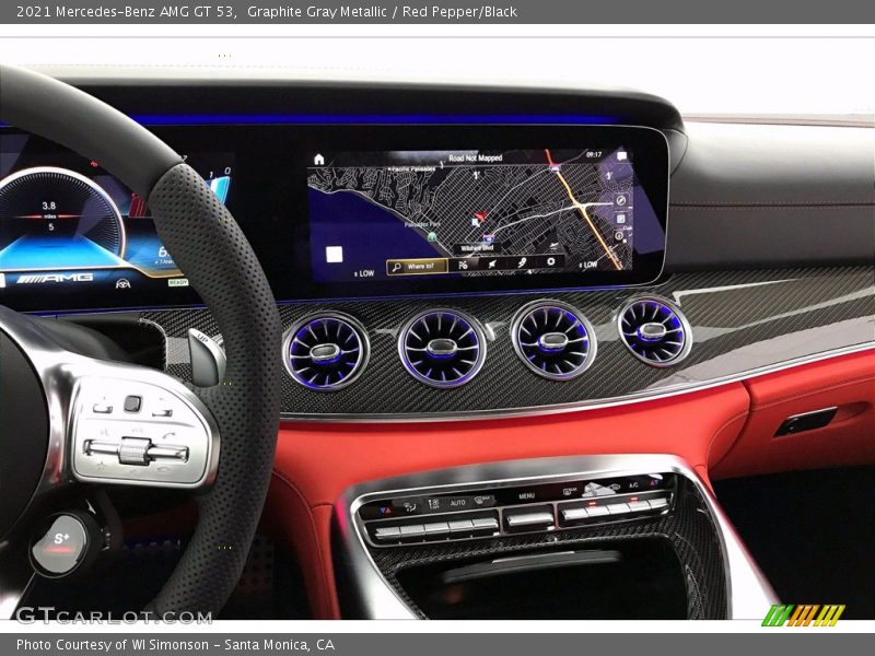 Navigation of 2021 AMG GT 53