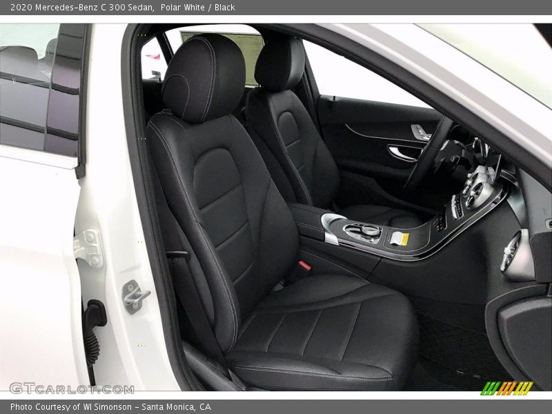 Polar White / Black 2020 Mercedes-Benz C 300 Sedan