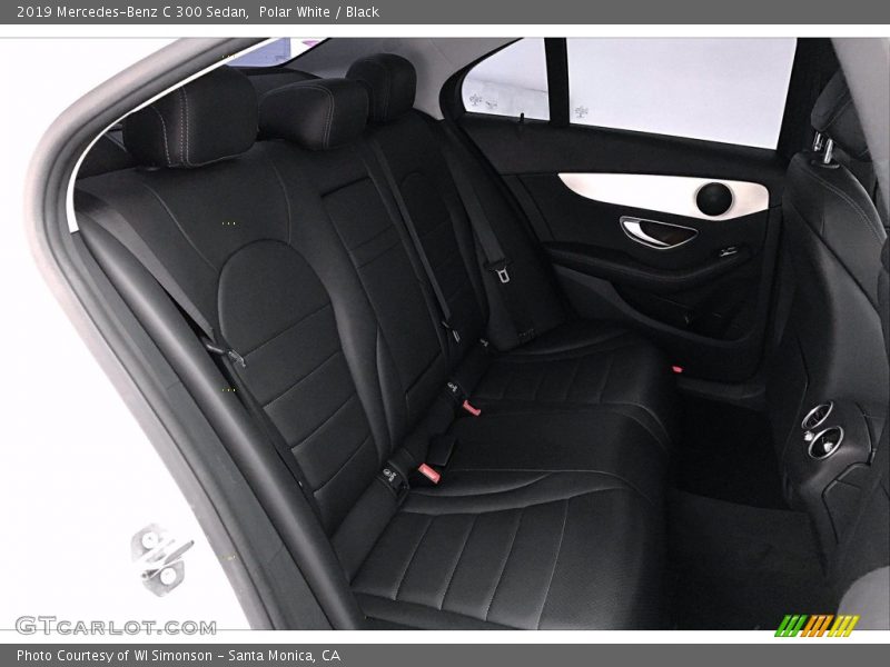 Polar White / Black 2019 Mercedes-Benz C 300 Sedan