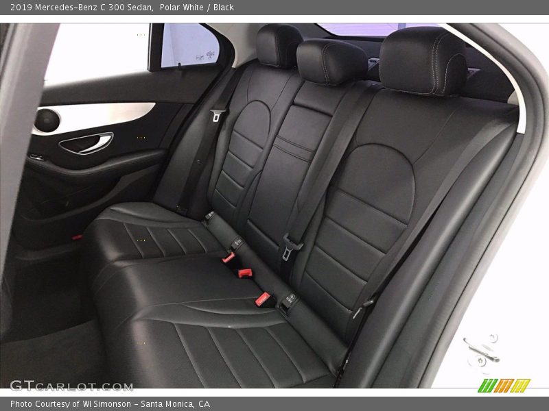 Polar White / Black 2019 Mercedes-Benz C 300 Sedan