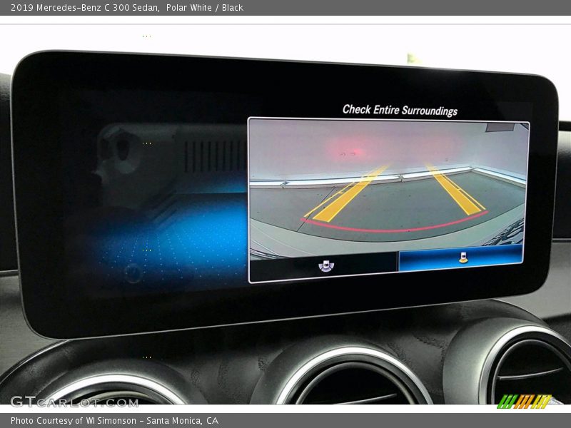 Polar White / Black 2019 Mercedes-Benz C 300 Sedan
