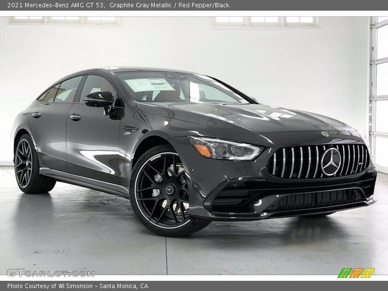 Front 3/4 View of 2021 AMG GT 53