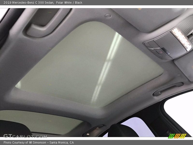 Polar White / Black 2019 Mercedes-Benz C 300 Sedan