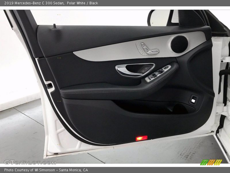 Polar White / Black 2019 Mercedes-Benz C 300 Sedan