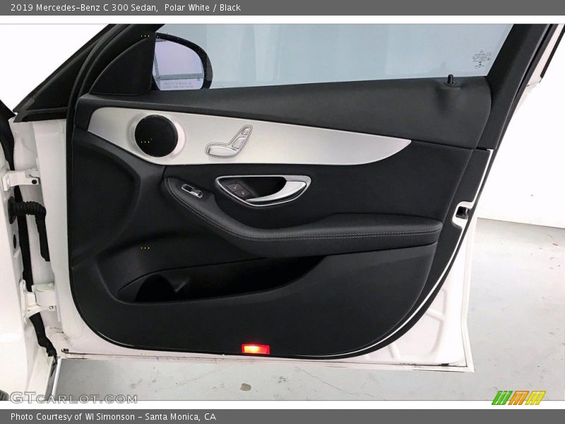 Polar White / Black 2019 Mercedes-Benz C 300 Sedan