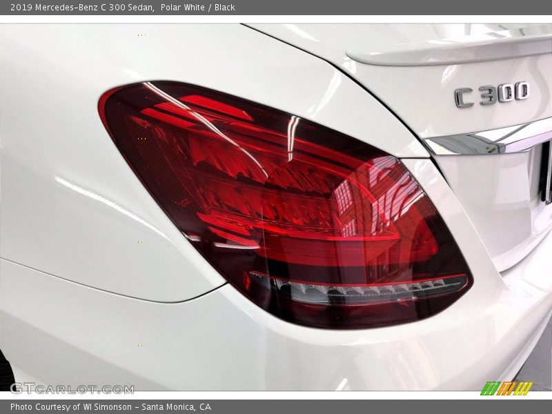 Polar White / Black 2019 Mercedes-Benz C 300 Sedan