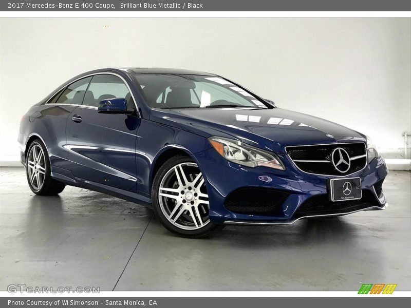 Front 3/4 View of 2017 E 400 Coupe