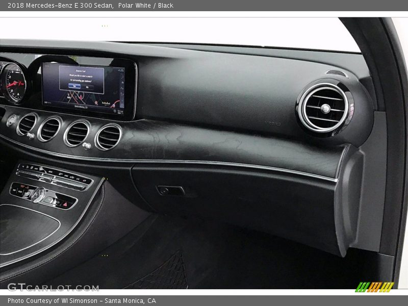 Polar White / Black 2018 Mercedes-Benz E 300 Sedan