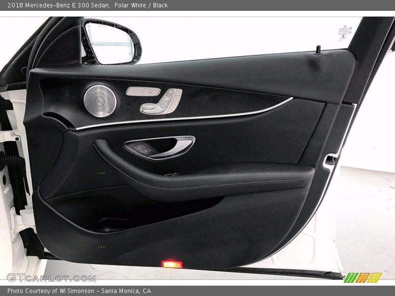 Polar White / Black 2018 Mercedes-Benz E 300 Sedan