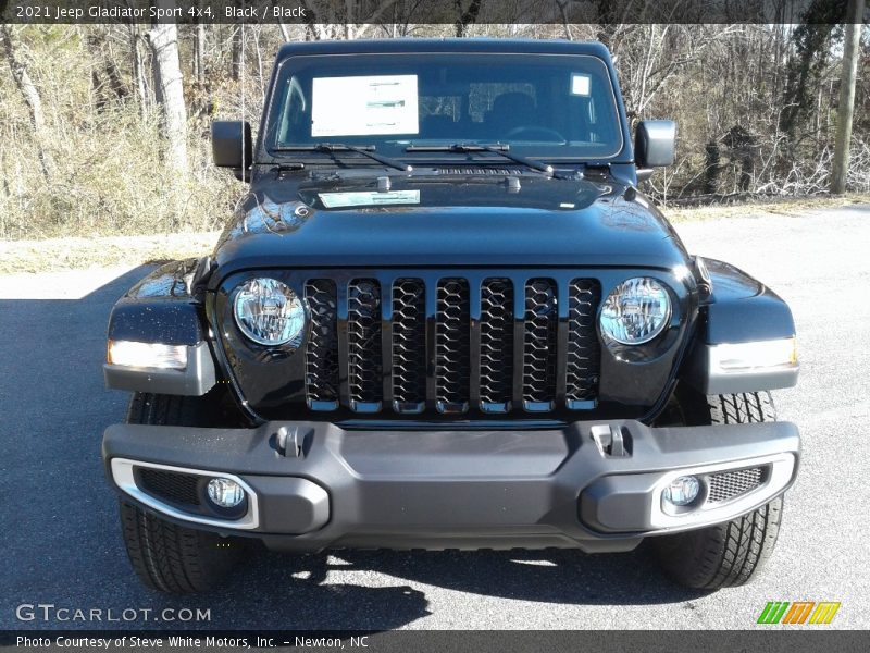 Black / Black 2021 Jeep Gladiator Sport 4x4