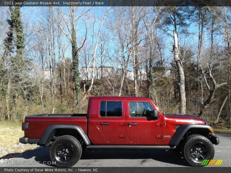 Snazzberry Pearl / Black 2021 Jeep Gladiator Mojave 4x4
