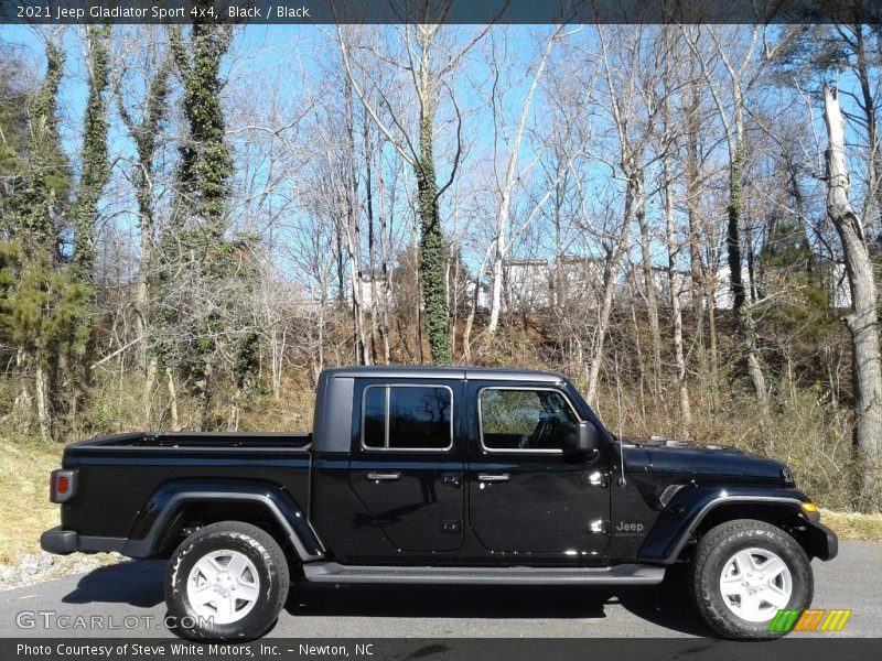 Black / Black 2021 Jeep Gladiator Sport 4x4