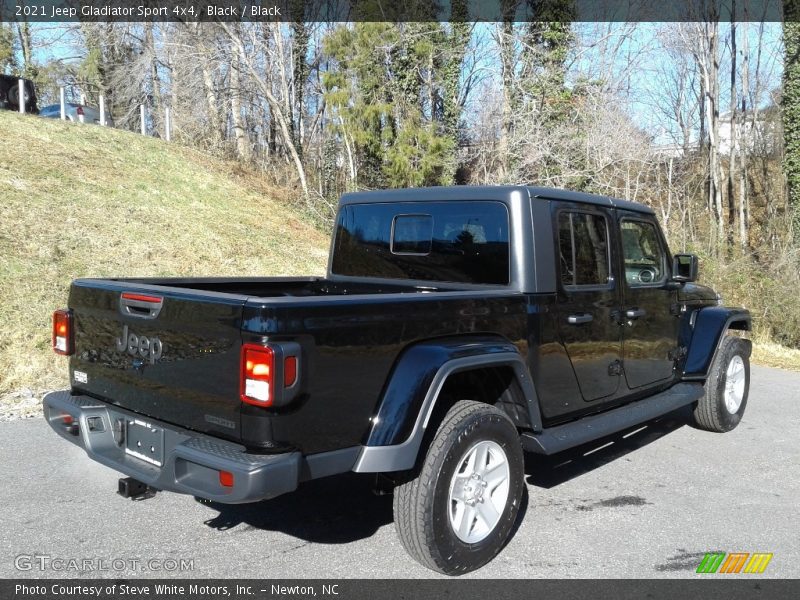 Black / Black 2021 Jeep Gladiator Sport 4x4