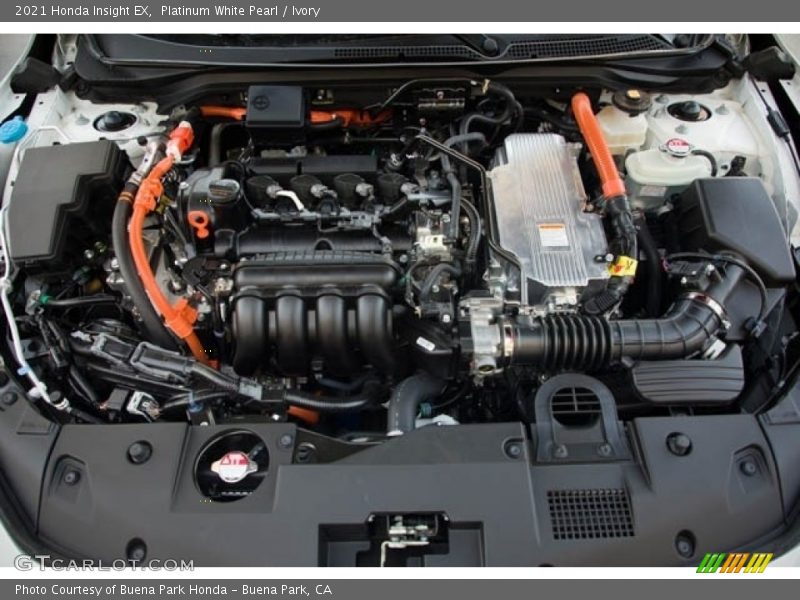 Platinum White Pearl / Ivory 2021 Honda Insight EX