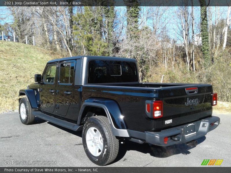 Black / Black 2021 Jeep Gladiator Sport 4x4