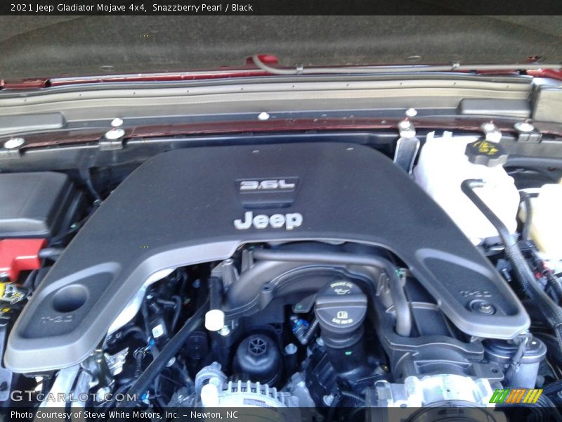Snazzberry Pearl / Black 2021 Jeep Gladiator Mojave 4x4