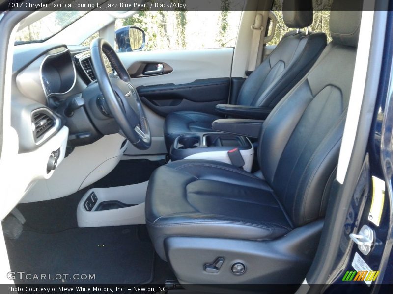Jazz Blue Pearl / Black/Alloy 2017 Chrysler Pacifica Touring L