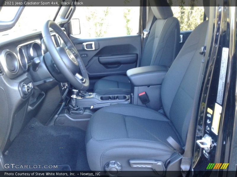 Black / Black 2021 Jeep Gladiator Sport 4x4