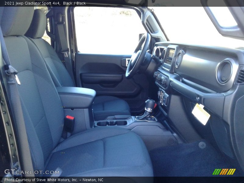Black / Black 2021 Jeep Gladiator Sport 4x4