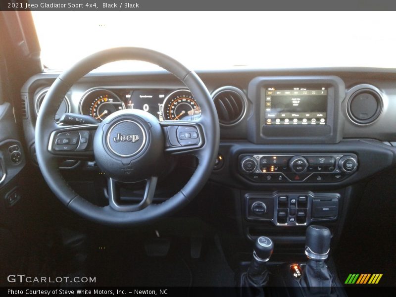 Black / Black 2021 Jeep Gladiator Sport 4x4